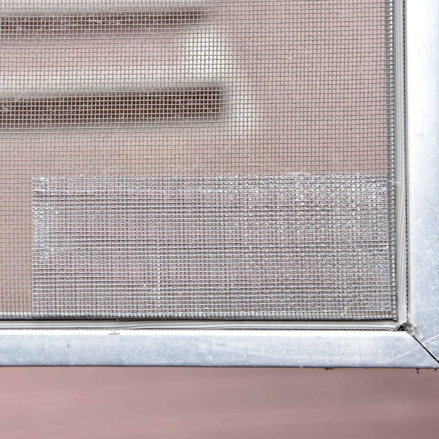 Teegan Fiberglass Covering Wire Mesh Tape- 2 In X 6.7 Ft Black