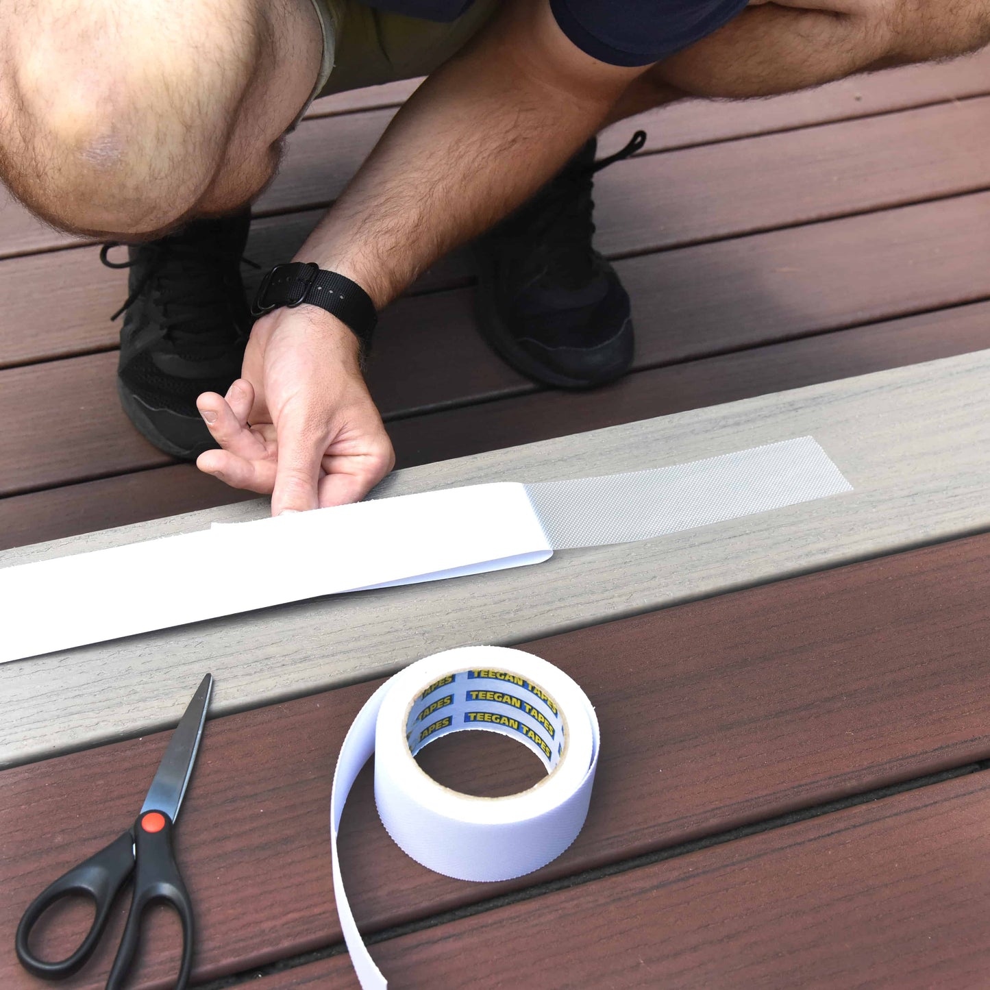 Teegan Gaffer Grip & Friction Anti Slip Tape - 2 In X 15 Ft Clear